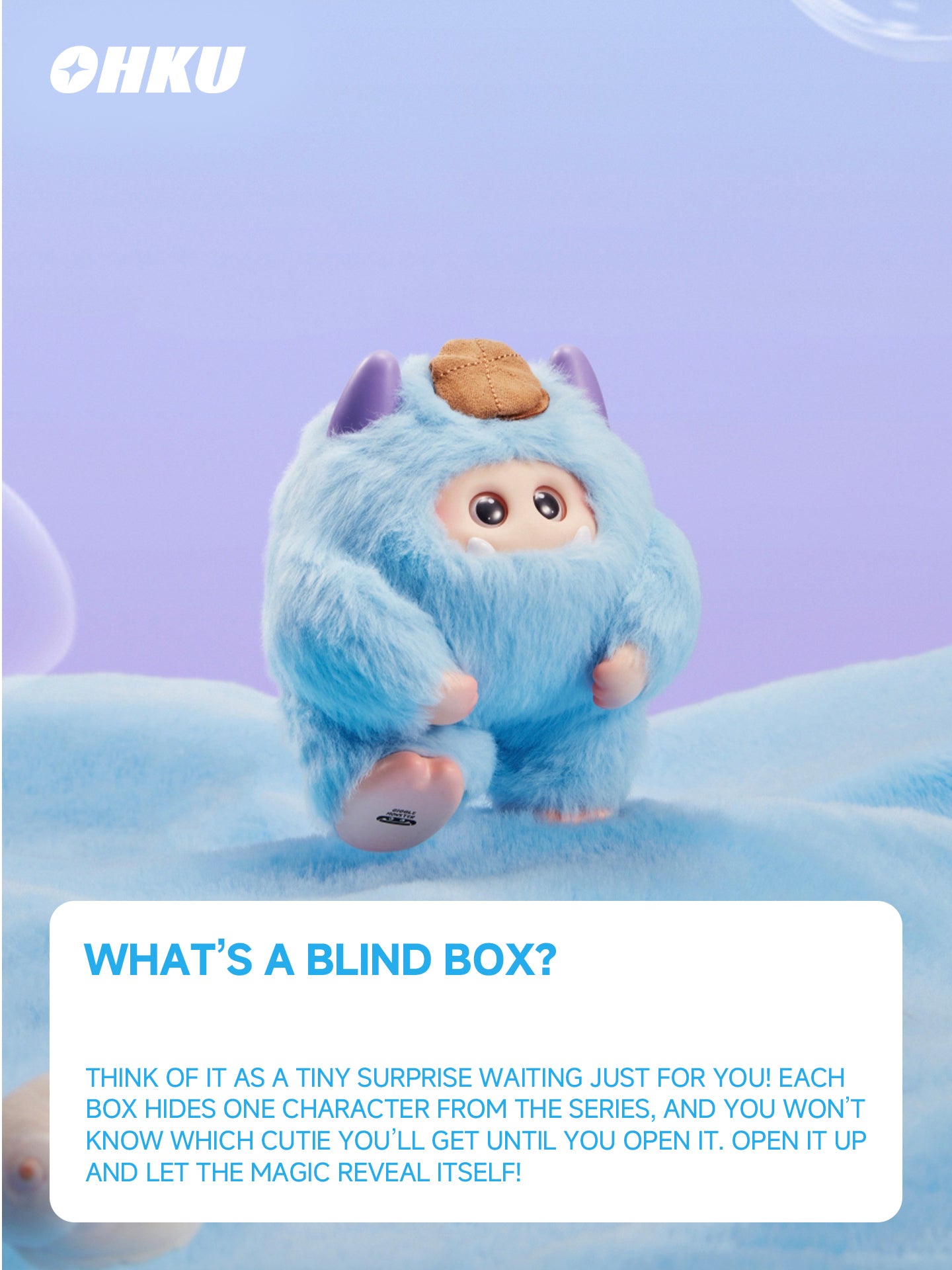 绒绒怪棉花糖梦境系列-搪胶毛绒盲盒