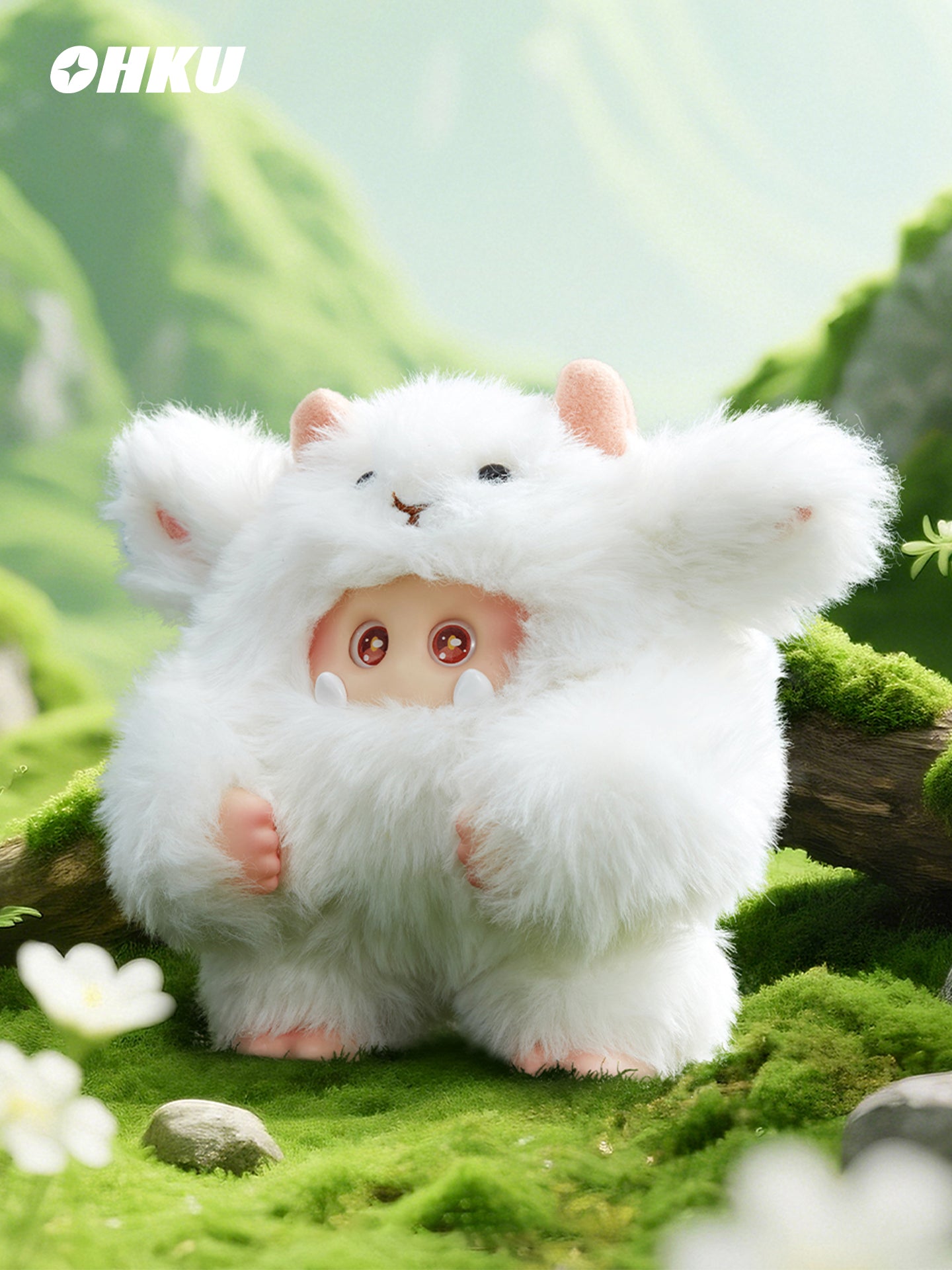 OHKU GIGGLE MONSTER Furry Forest Series