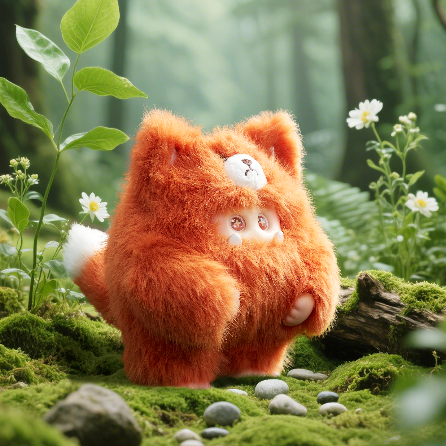 GIGGLE MONSTER Furry Forest Series Vinyl Plush Blind Box