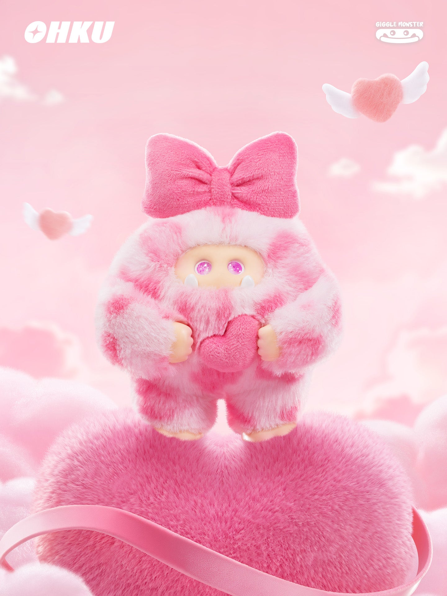 OHKU GIGGLE MONSTER Crystal Wish Series