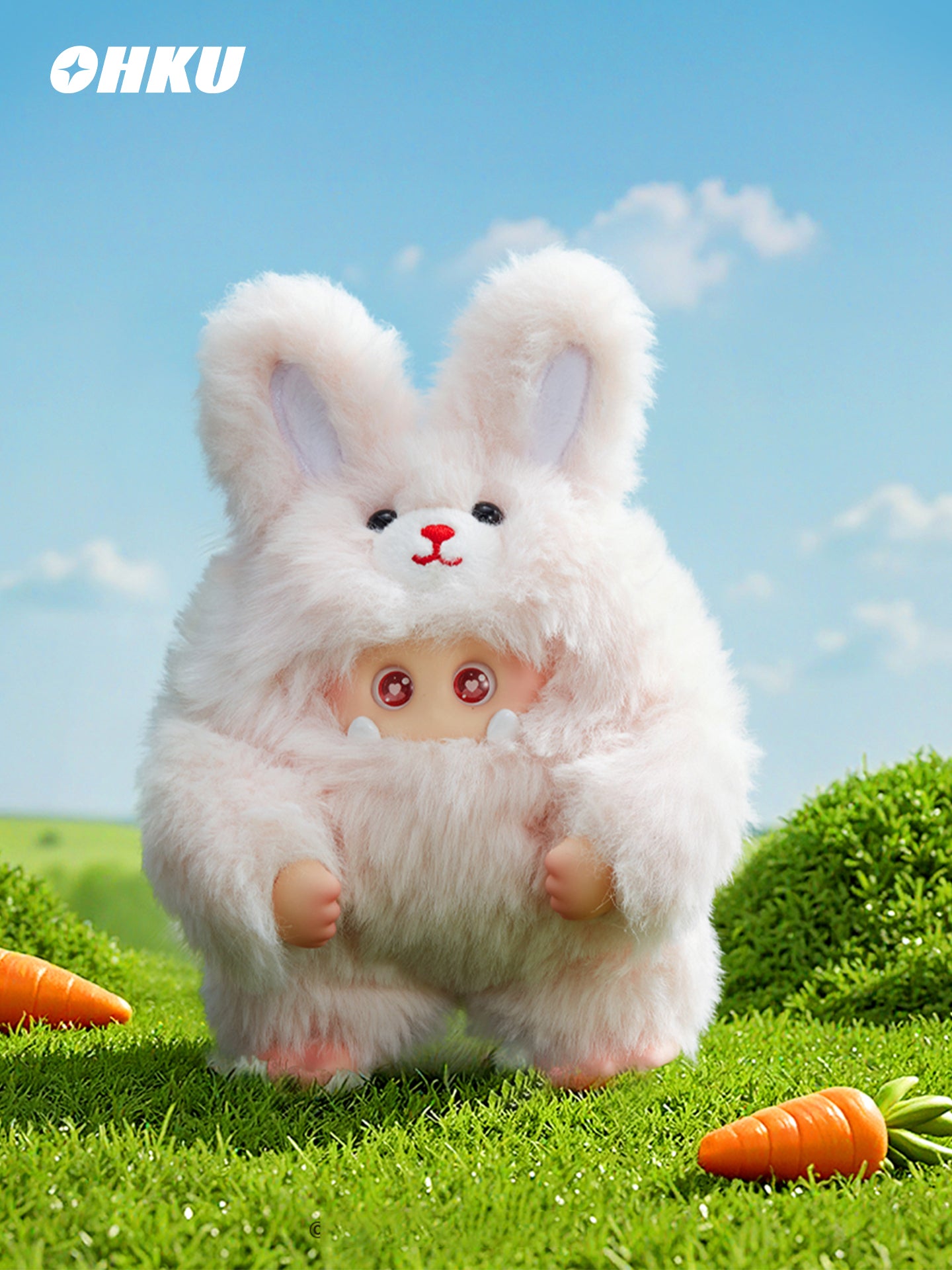 OHKU GIGGLE MONSTER Furry Forest Series