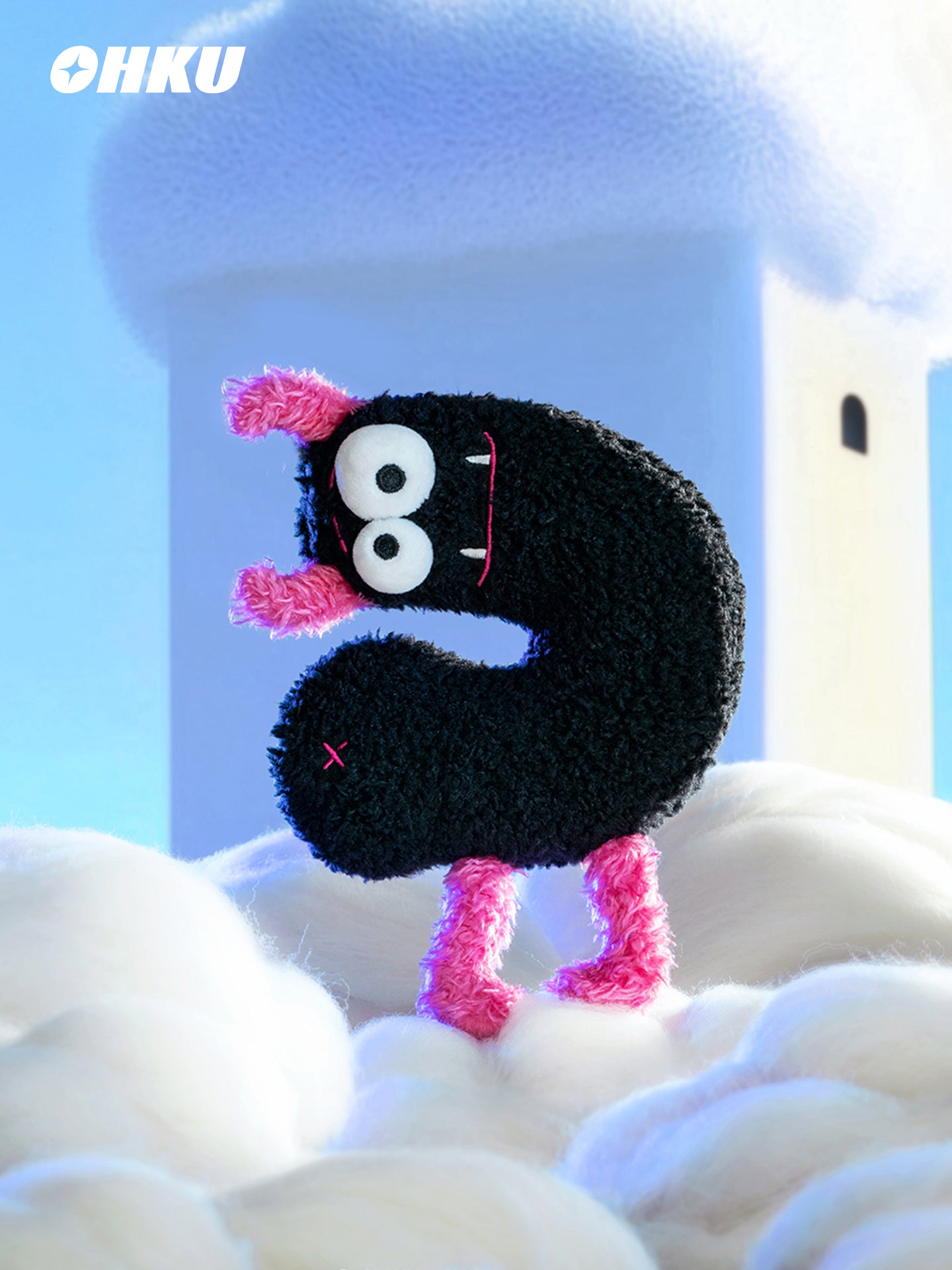 OHKU Monster Verse Quirky Work Fam Plush Charm