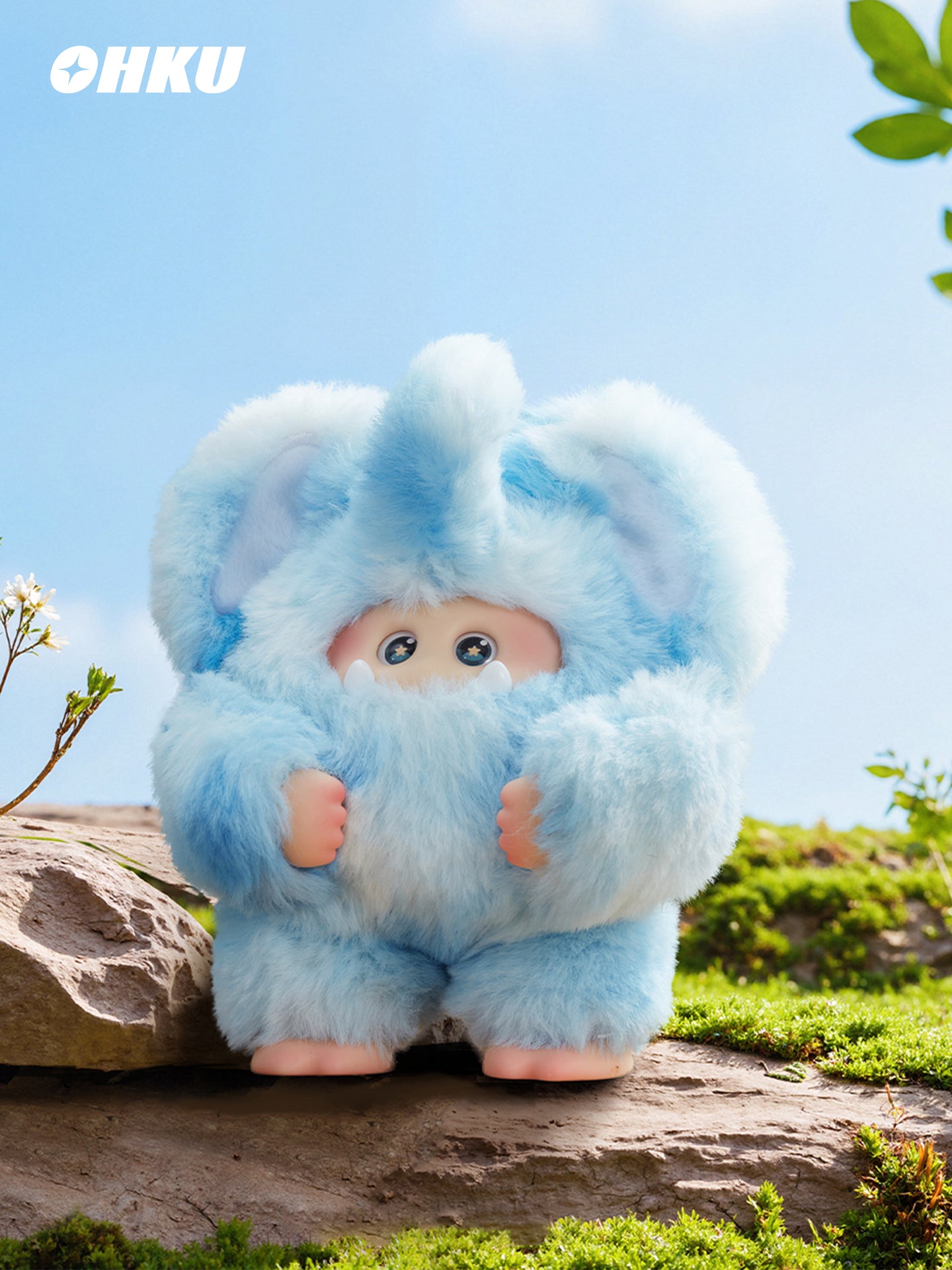 OHKU GIGGLE MONSTER Furry Forest Series