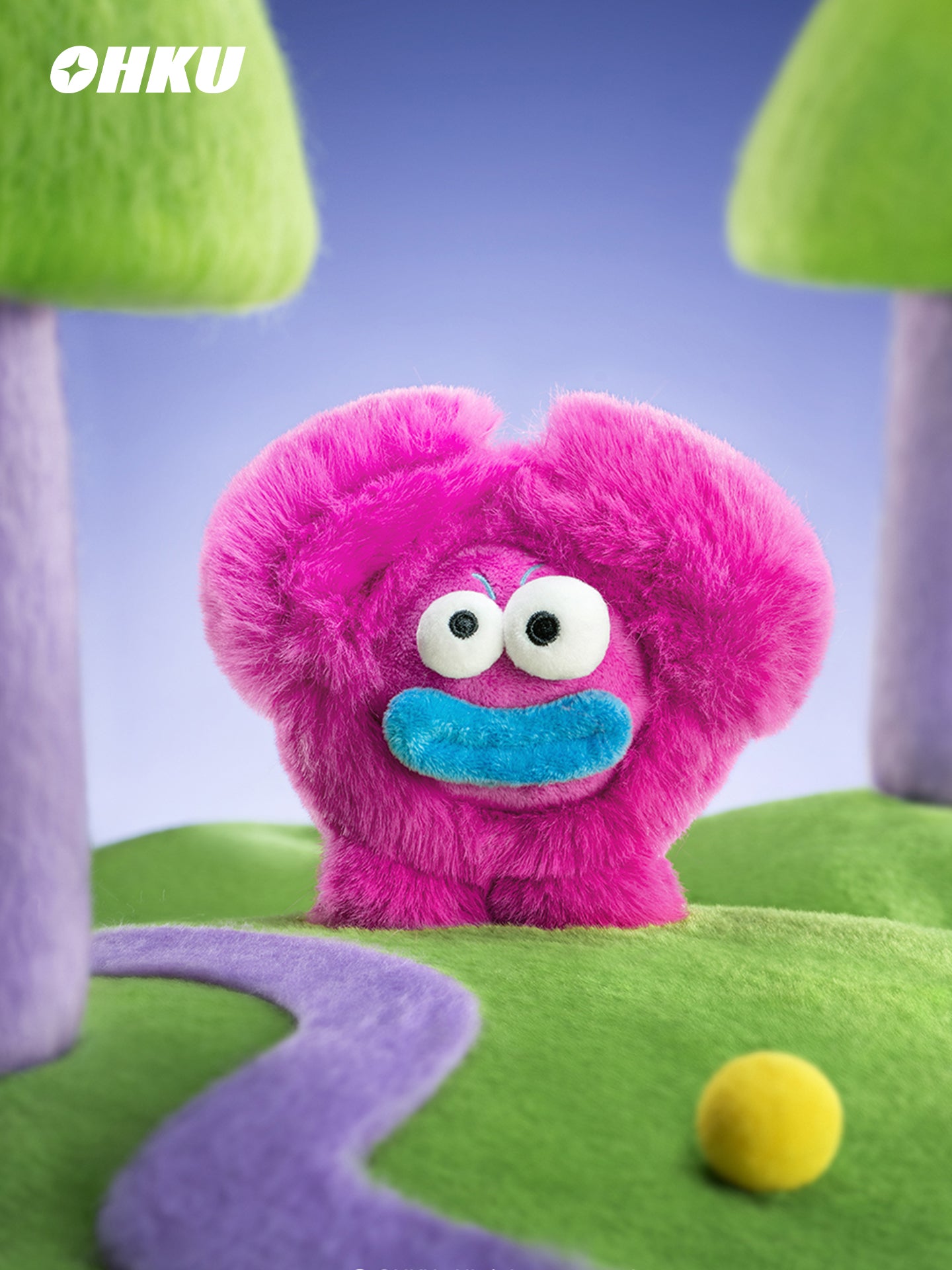 OHKU Monster Verse Quirky Work Fam Plush Charm