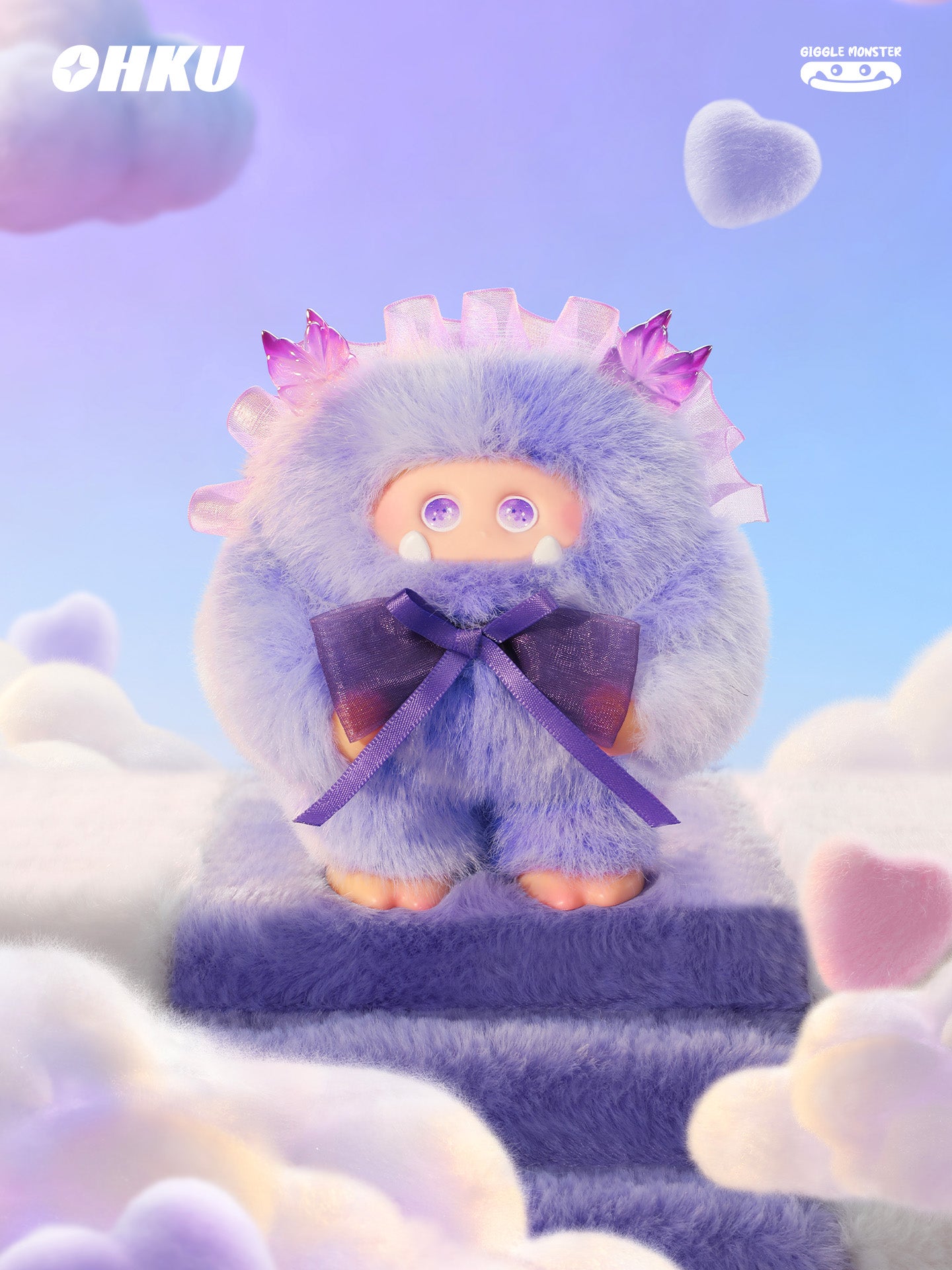 OHKU GIGGLE MONSTER Crystal Wish Series