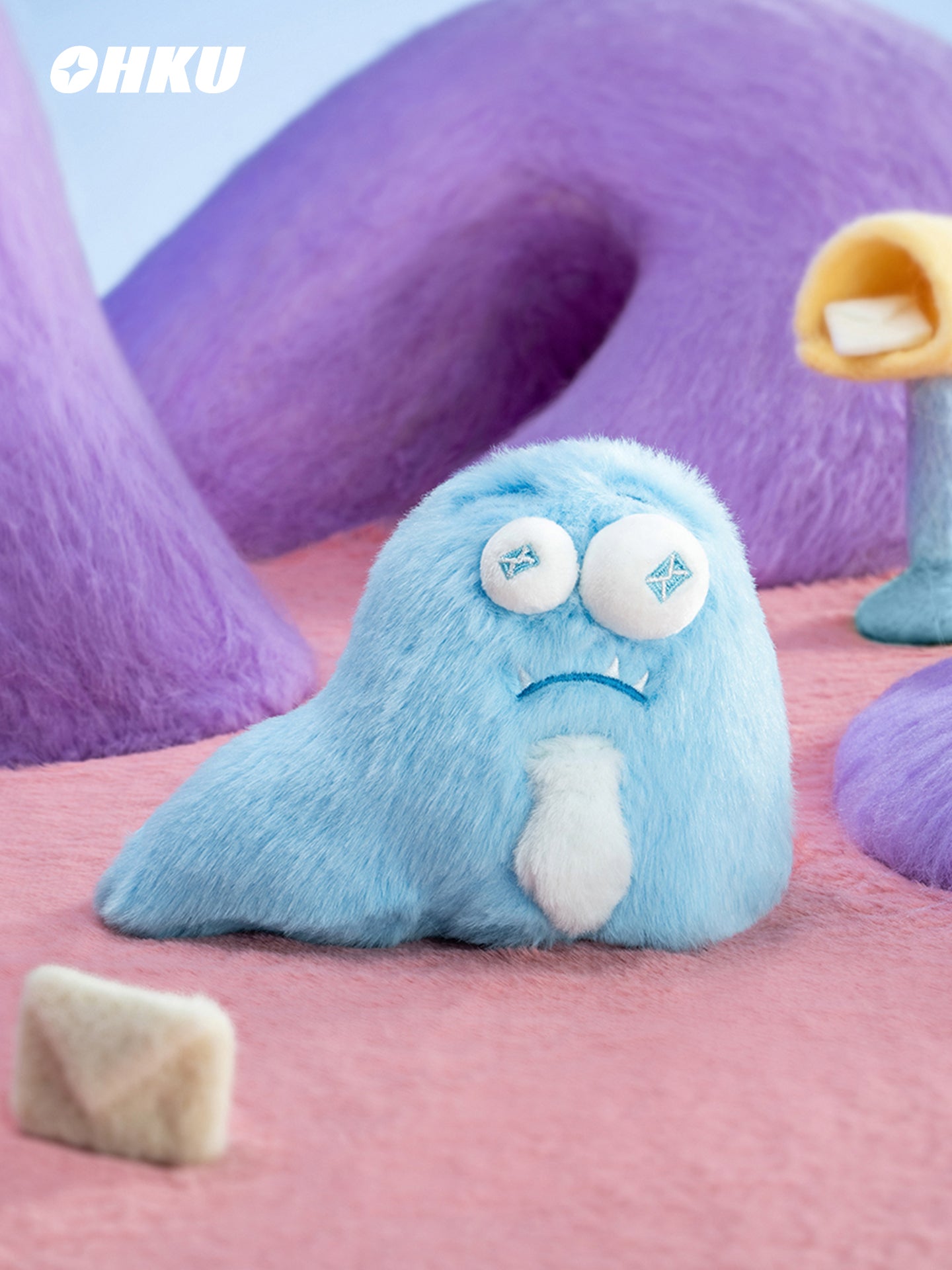 OHKU Monster Verse Quirky Work Fam Plush Charm