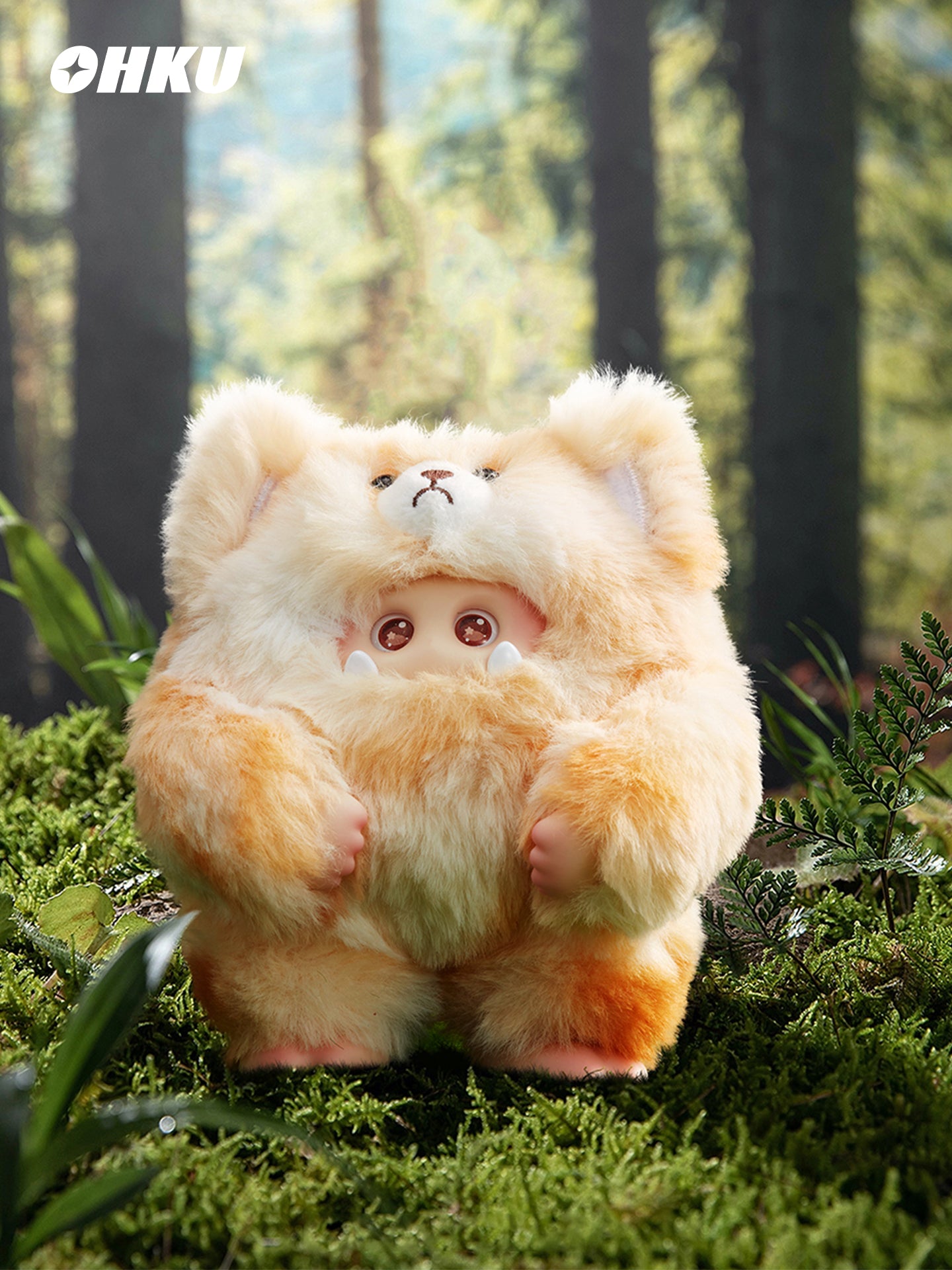 OHKU GIGGLE MONSTER Furry Forest Series