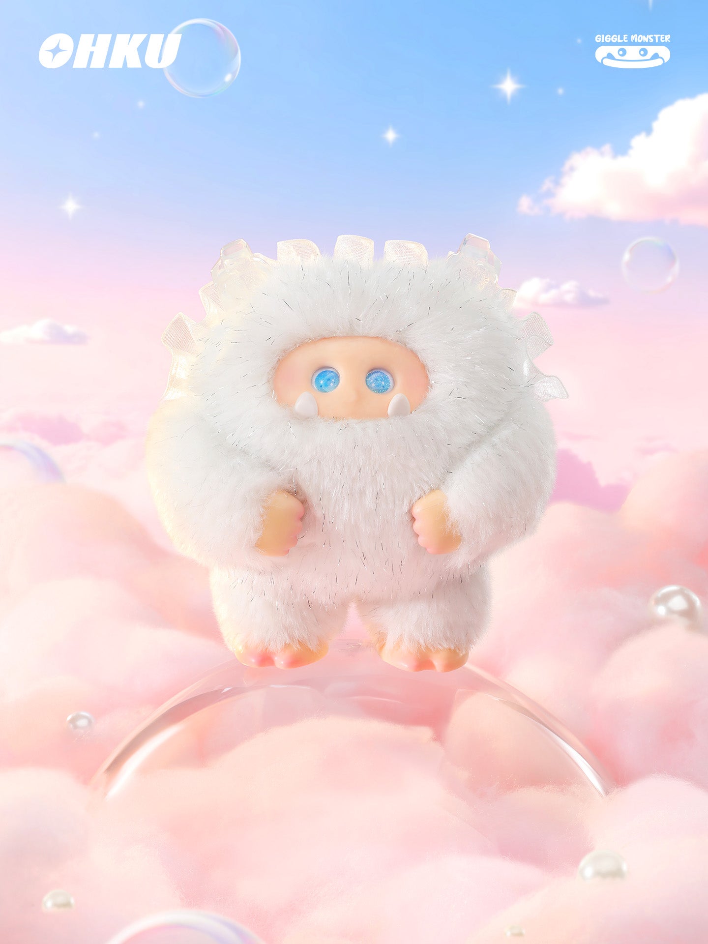 OHKU GIGGLE MONSTER Crystal Wish Series