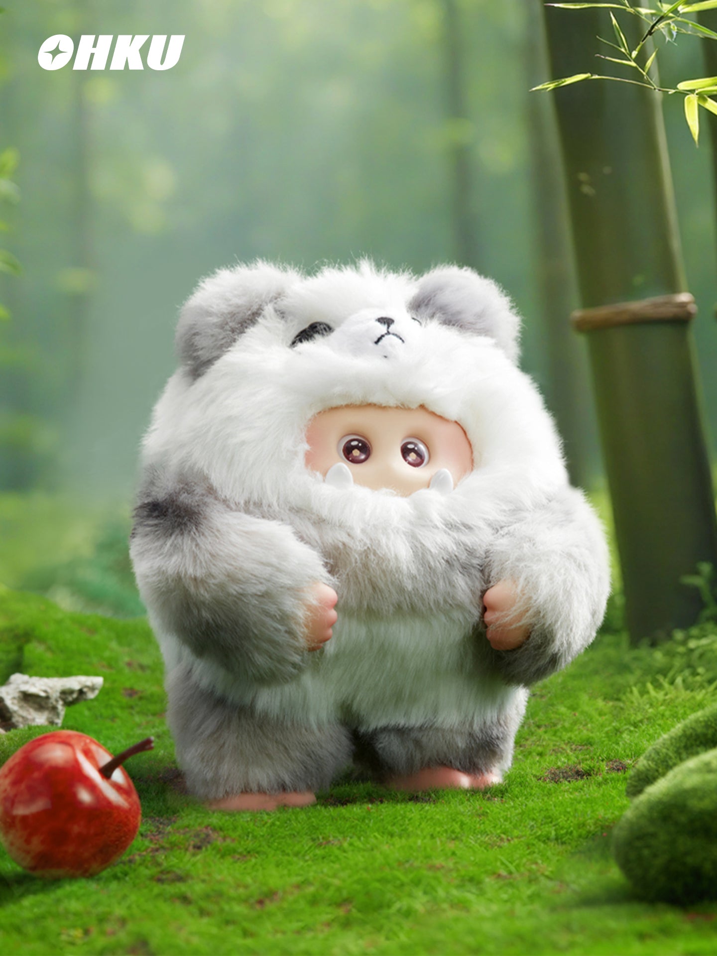 OHKU GIGGLE MONSTER Furry Forest Series