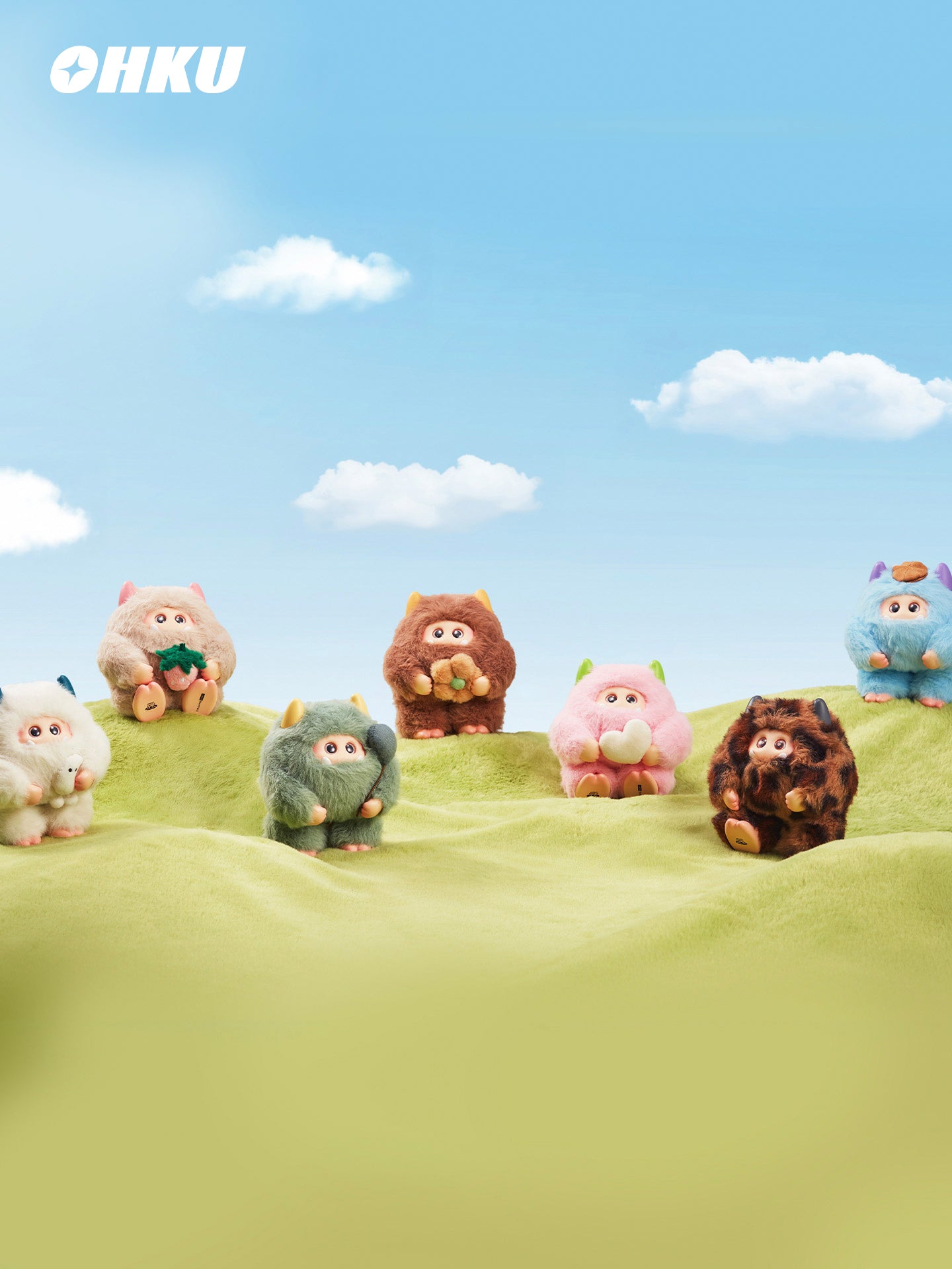 绒绒怪棉花糖梦境系列-搪胶毛绒盲盒