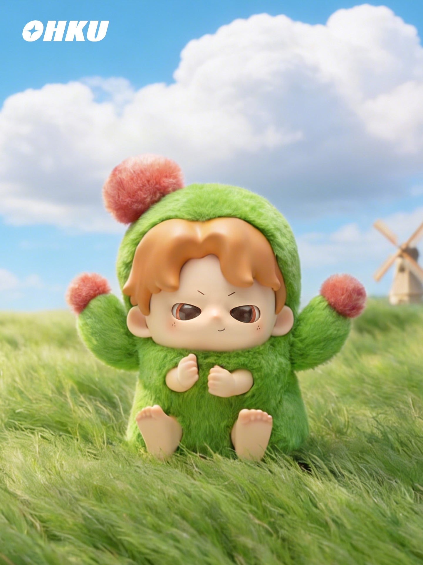 OHKU Dream BOY Cactus Pup Plush Doll