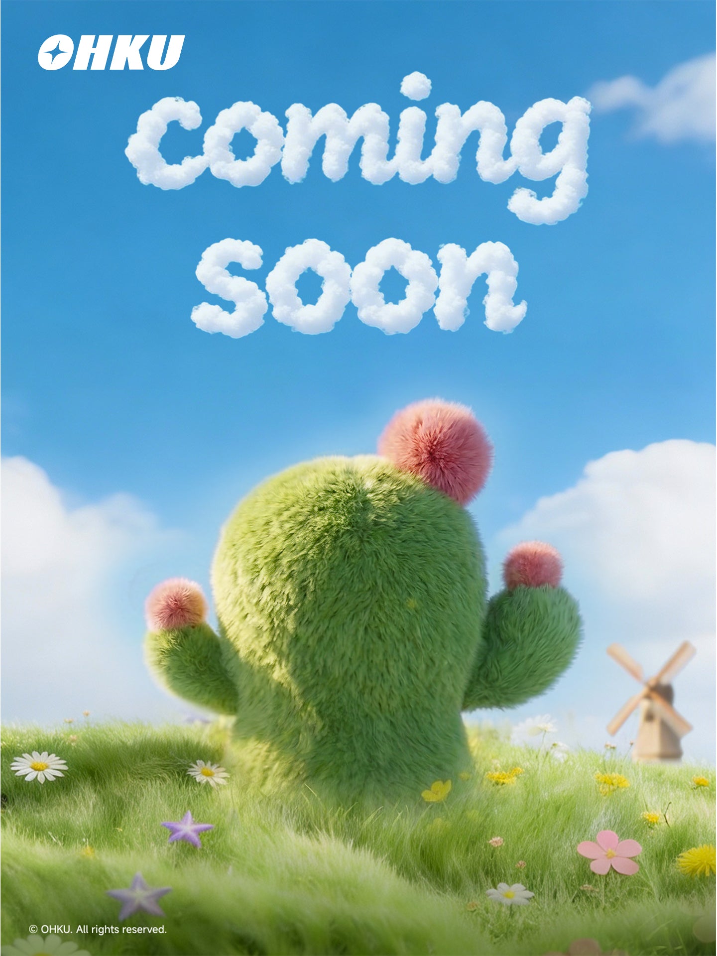 OHKU Dream BOY Cactus Pup Plush Doll